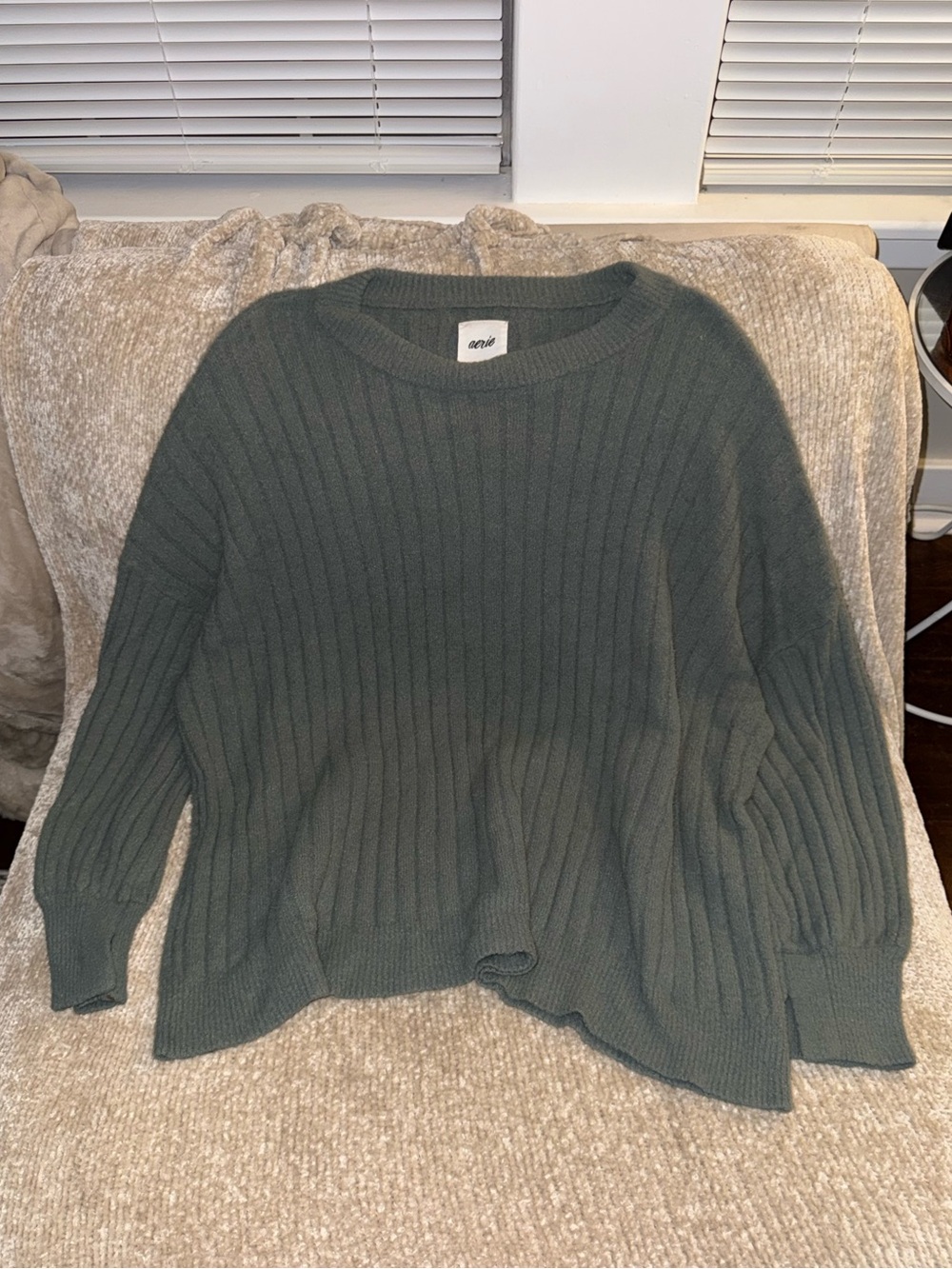 Aerie Sage Green Sweater